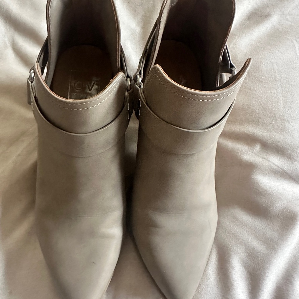 DV by Dolce Vita Gray Ankle Booties